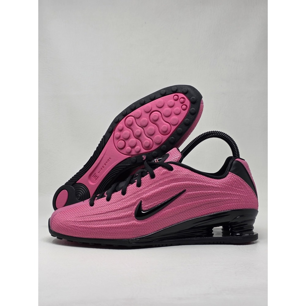 Nike Shox Z Pinksicle Black Size 7 Womens Mesh Lace-Up Sneaker HQ7540-601 New